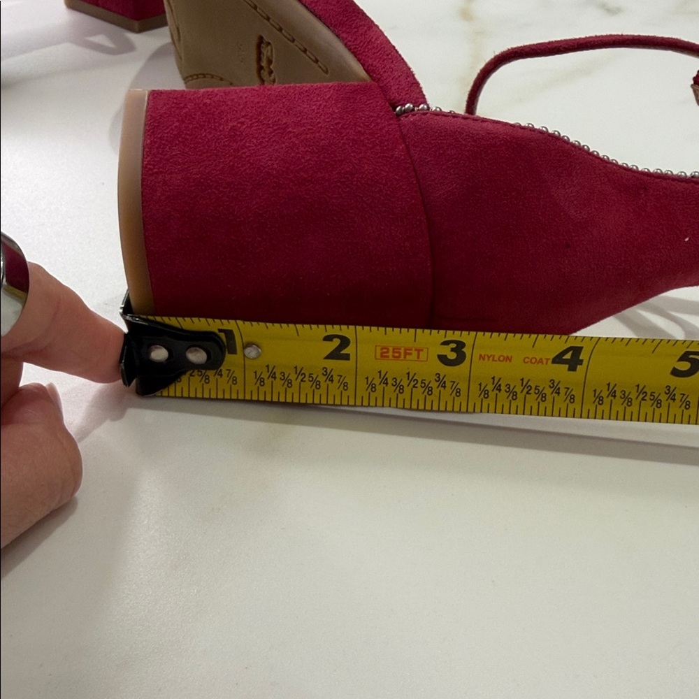 Coach Maddie Suede Sandals 9.5 - Picture 7 of 11